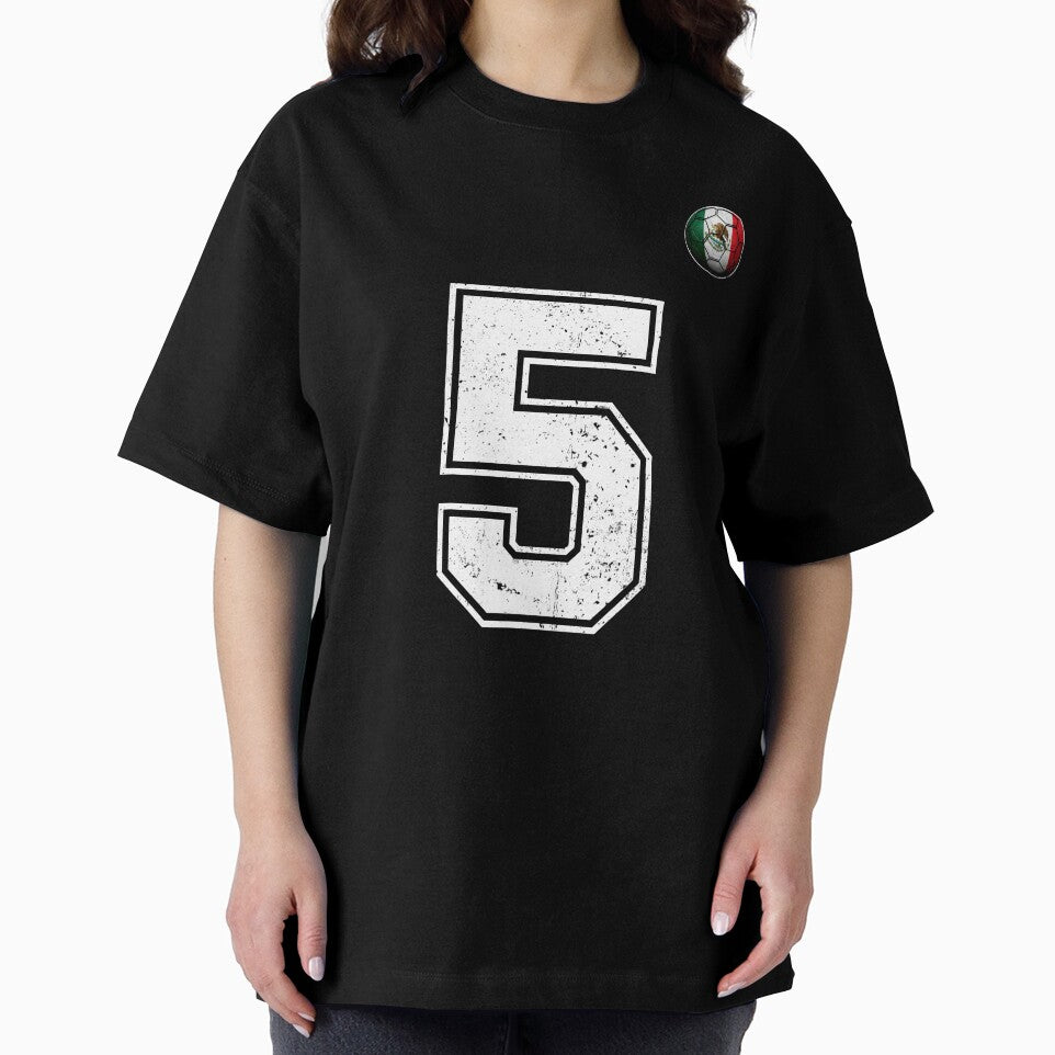 Number 5 Canada Flag Football Fan by BernoNickel