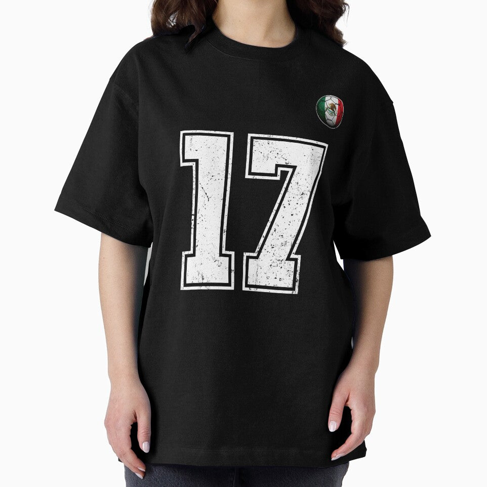 Number 17 Canada Flag Football Fan by BernoNickel