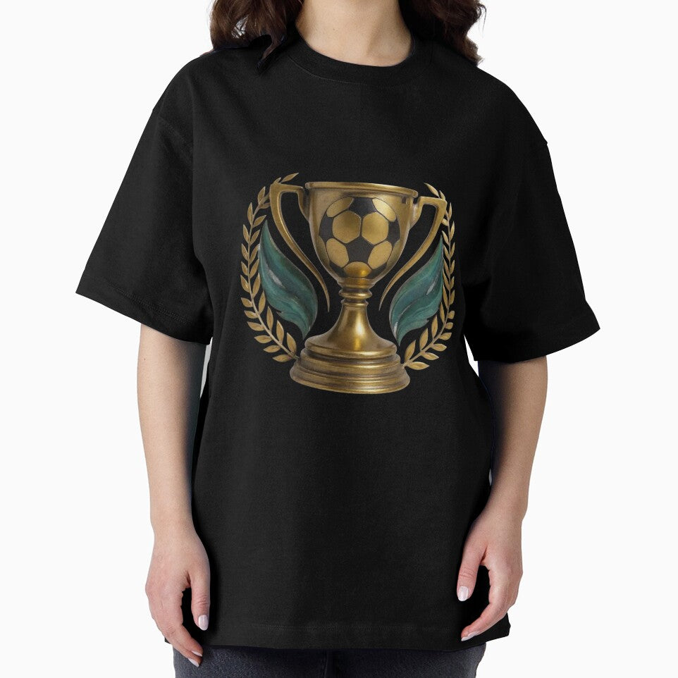 Realistic Football Trophy 2025-2026 - Classic Soccer Award Design, fantasy football Trophy Winner by TheGaliyaStudio