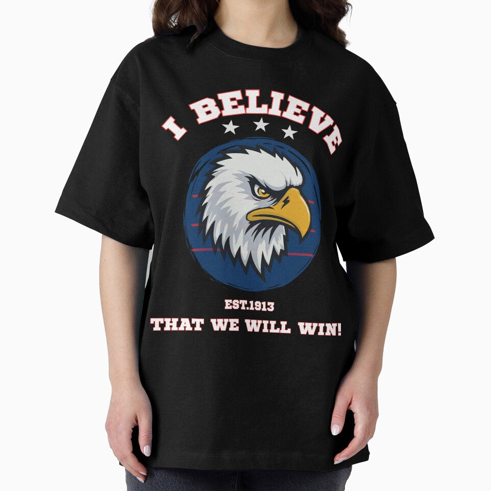 USA Soccer T-Shirt | I Believe That We Will Win | USMNT American Eagle Football Graphic Tee by WildTrace
