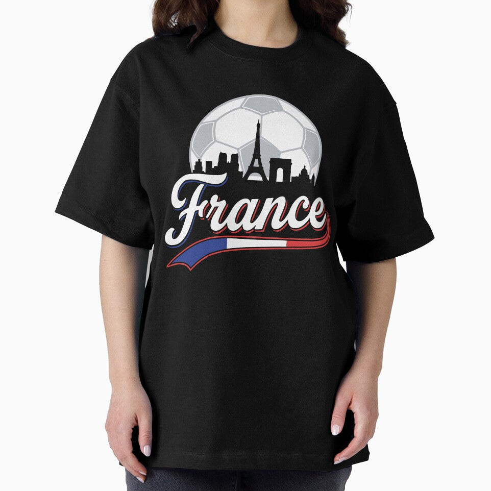 France Skyline Flag Soccer Graphic by Imaginationbeyond