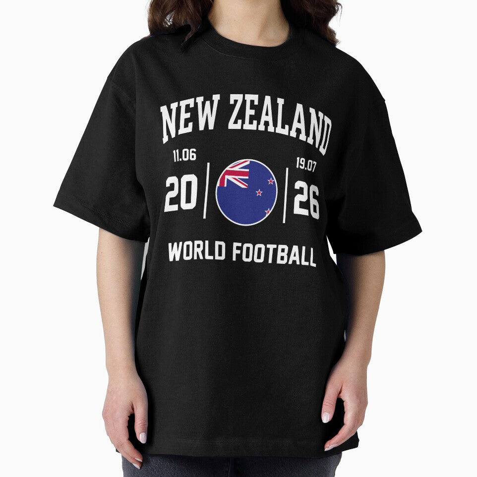 New Zealand 2026 World Football Fan Graphic by Imaginationbeyond