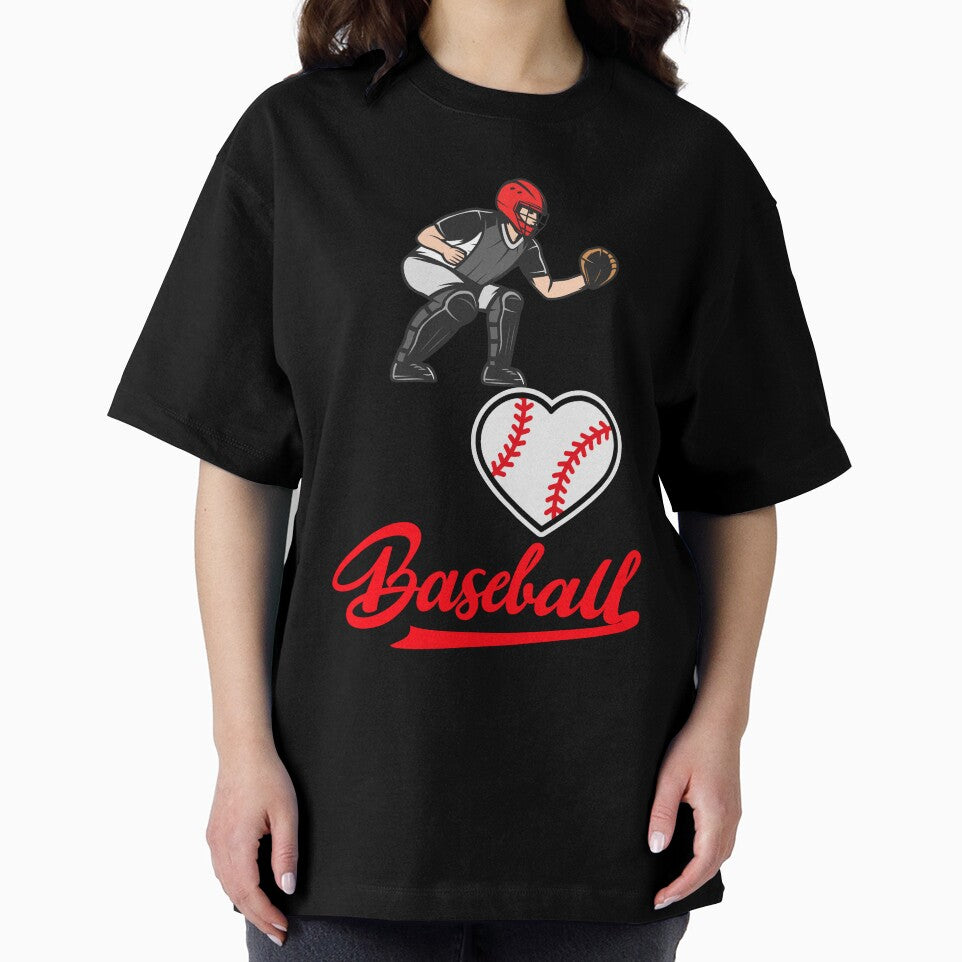 Love Baseball, Ball, Foul, catcher Homerun by MaxiiMerch