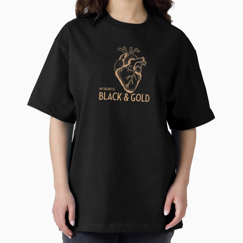 My Heart is Black and Gold LAFC Los Angeles Football Club by neverworldian