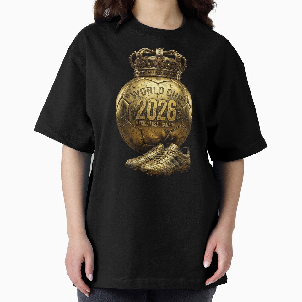 World Cup 2026 Golden Soccer Ball Crown- Mexico USA Canada by digitalbob60