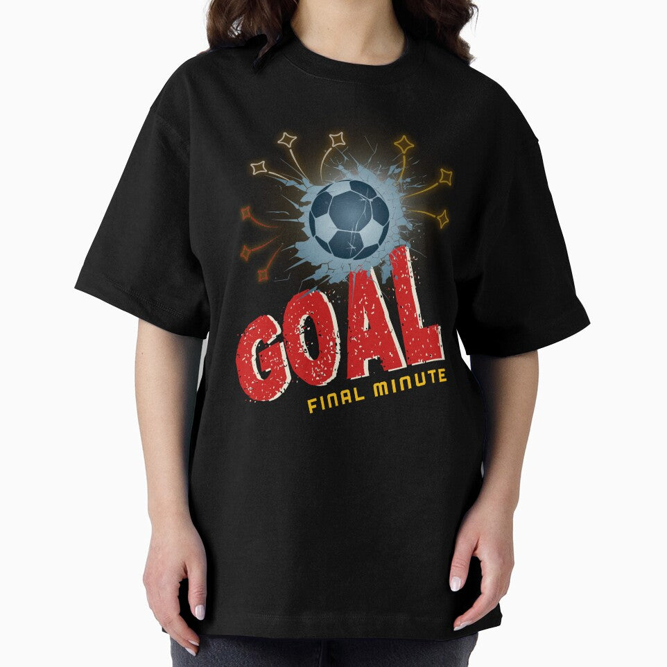 Final Minute Goal Soccer Shirt – World Football Championship Graphic Retro Sports Design by CHANCHANAI
