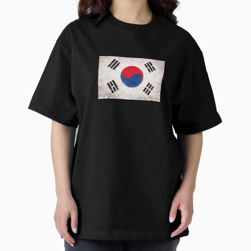 South Korea Football World Cup Flag | Grunge Korean Soccer Art by tangramrachel