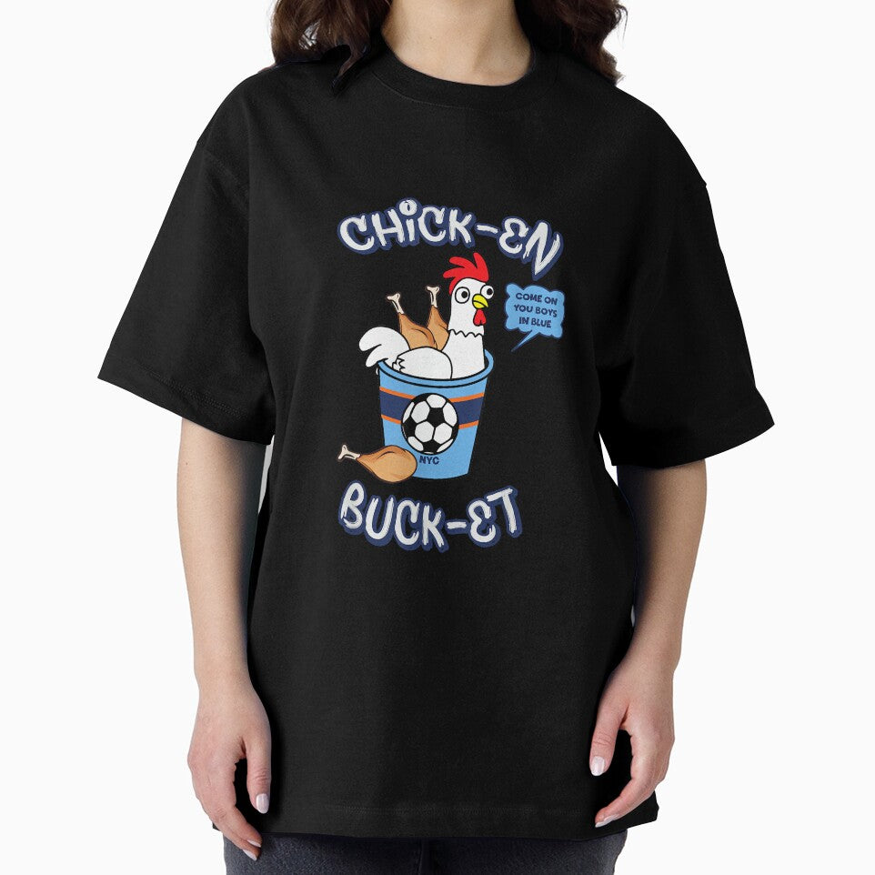 New York Soccer Chicken Bucket Soccer Tee NYC by MollyLYork
