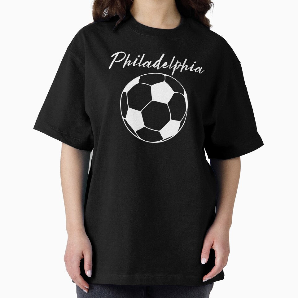 Philadelphia Soccer (white) by DigitalPatternx