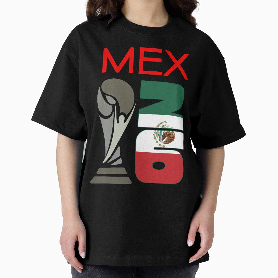 Mexico 2026 Soccer World Cup Trophy Mexican Flag Design by tarzbol