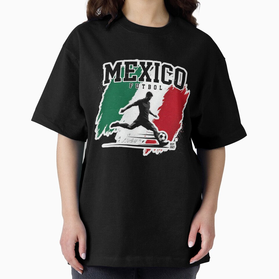 Mexico Soccer Pride Flag Football Fan Design by QuiteOrbit