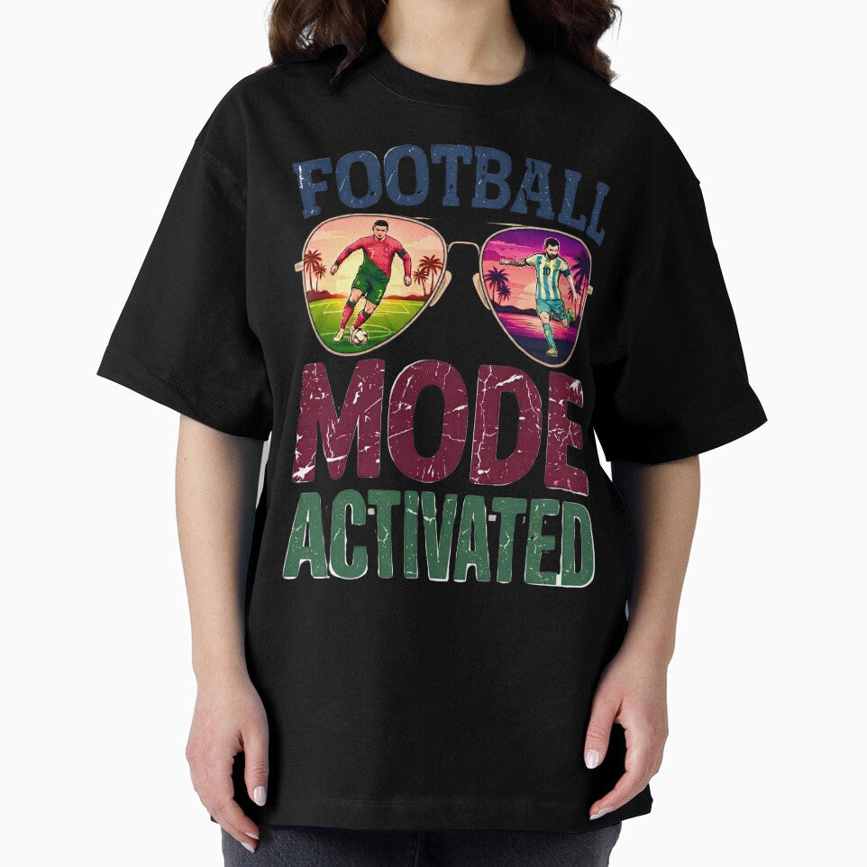 Football Mode Activated Soccer Sunset Sunglasses Graphic by digitalbob60