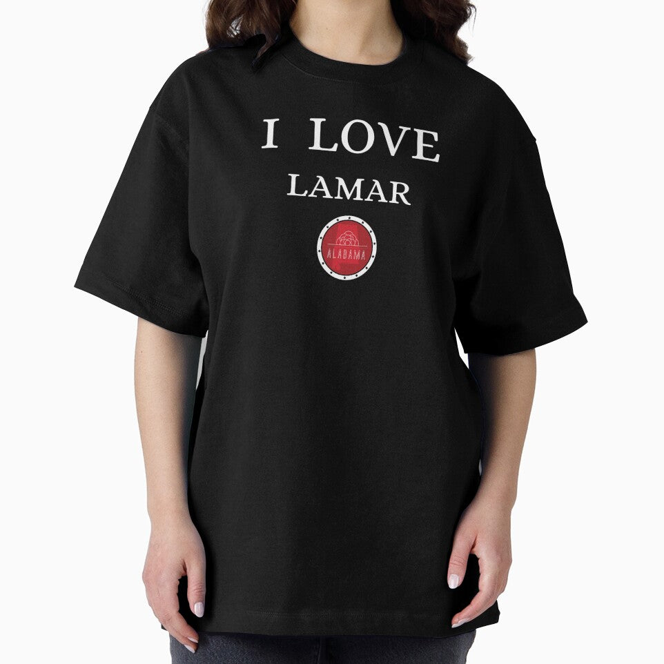 I LOVE LAMAR | Alabam county United state of america by Gatsbird Design
