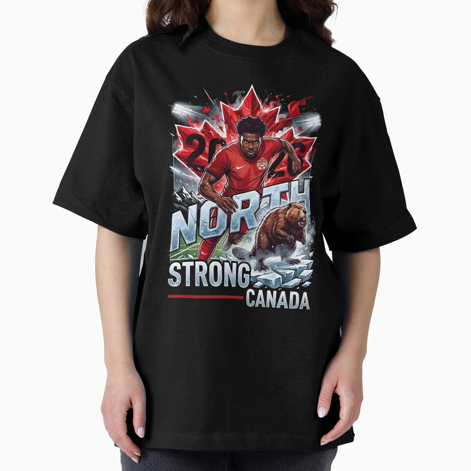 North Strong Canada - World Cup 2026 Soccer Design by VoidAnimeStudio