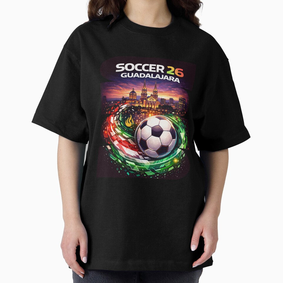 Guadalajara Soccer 2026 Shirt, Soccer 26 Guadalajara Fan Tee, Guadalajara Mexico Football Graphic by MK-Charlie