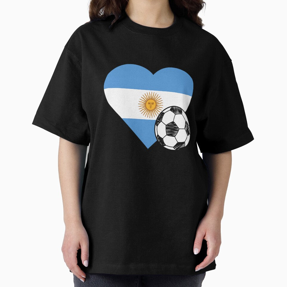 Argentina Soccer Heart Design by FinalScoreClub