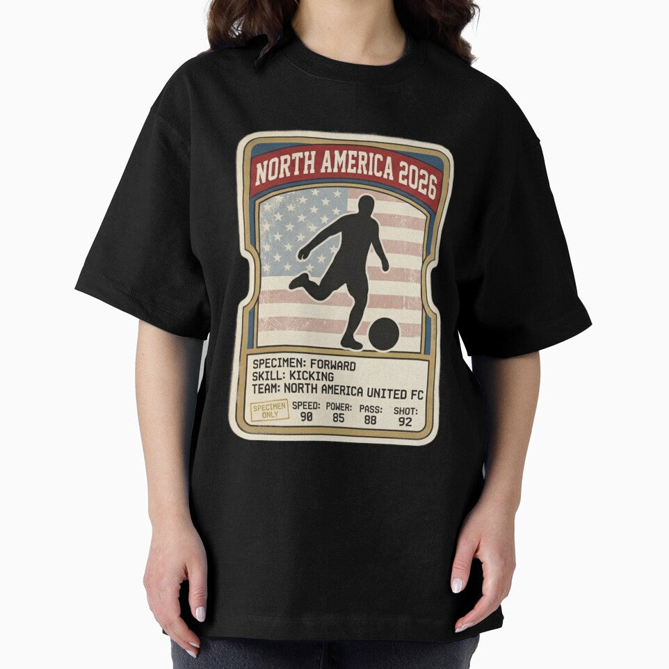 North America 2026 Vintage Football Player Card by Silent-Words