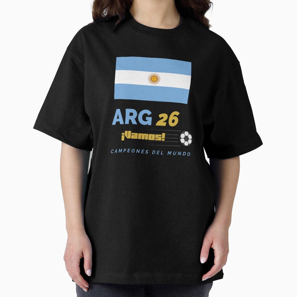 Argentina 26 Vamos - Soccer Fan Apparel by MERA MAADA