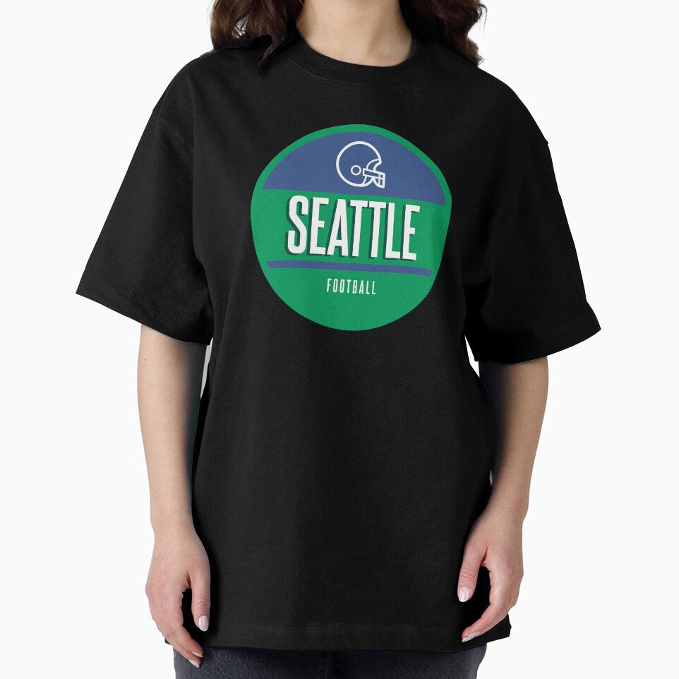 Seattle retro football by BVHstudio