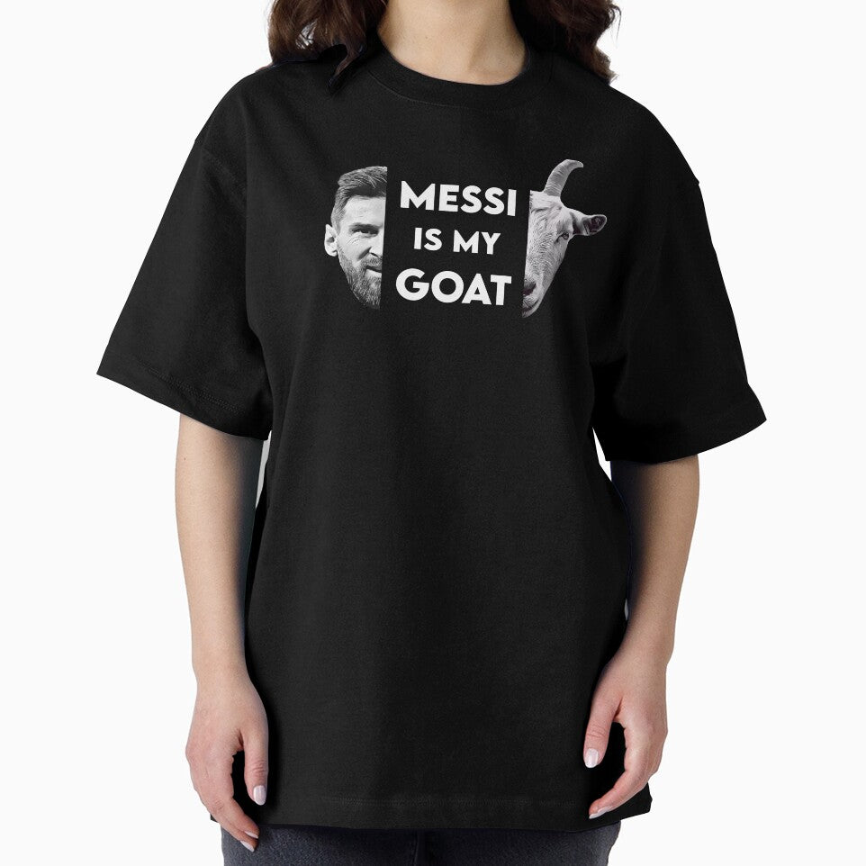 MESSI IS MY GOAT by printistry