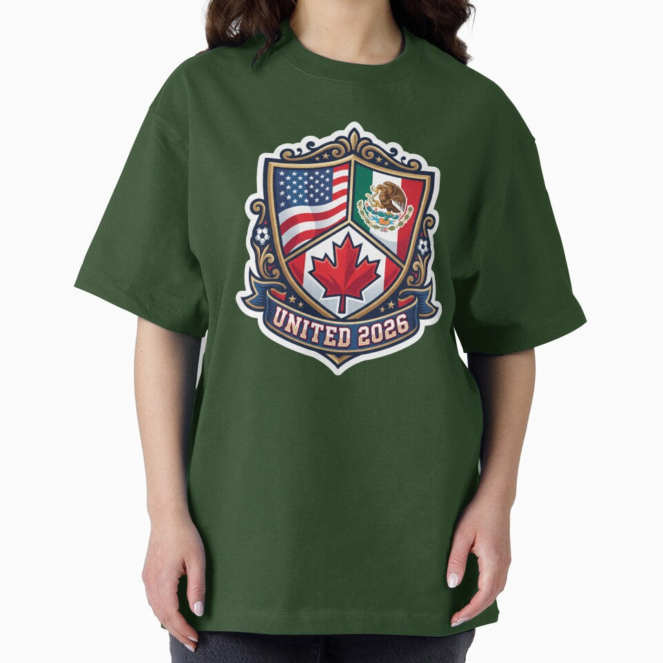 United 2026 Soccer Crest USA Mexico Canada by ryanguas