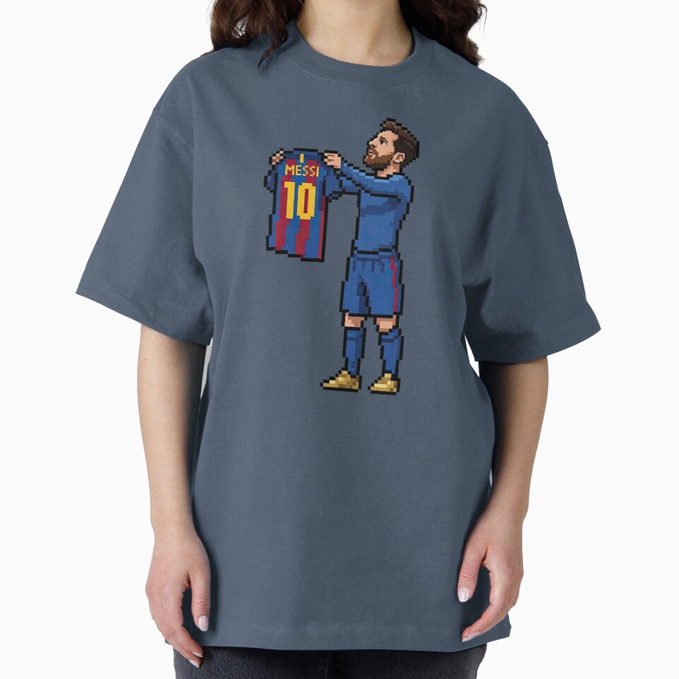Messi 500 16-bit by FanFocusedTees