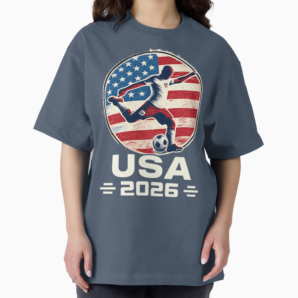 Team USA Flag Soccer Player 2026 by legendaryskins