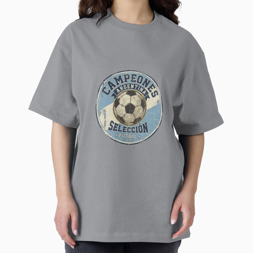 Campeones Argentina Futbol Tee by Fankickstore