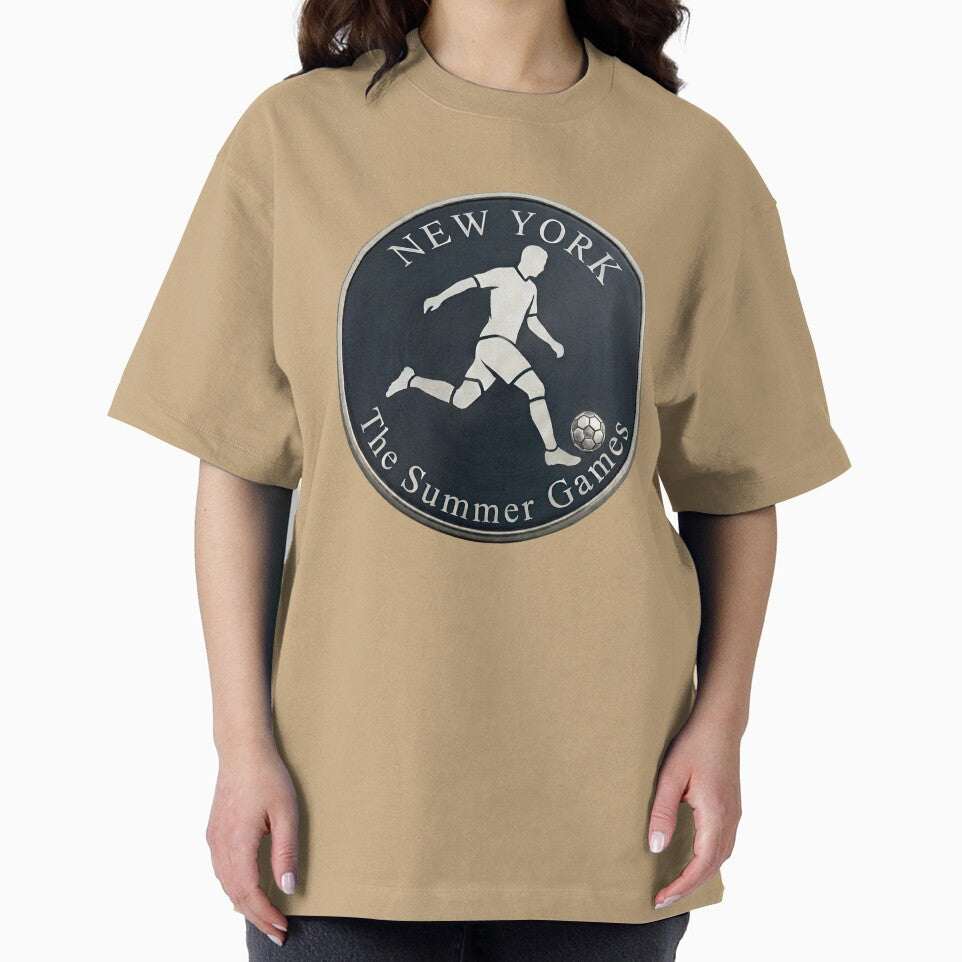 New York Summer Games Soccer Badge by laughingshirts