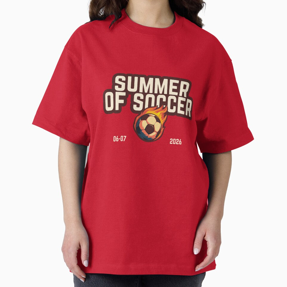Summer of Soccer 2026 Retro Soccer Fan by Tattyarts
