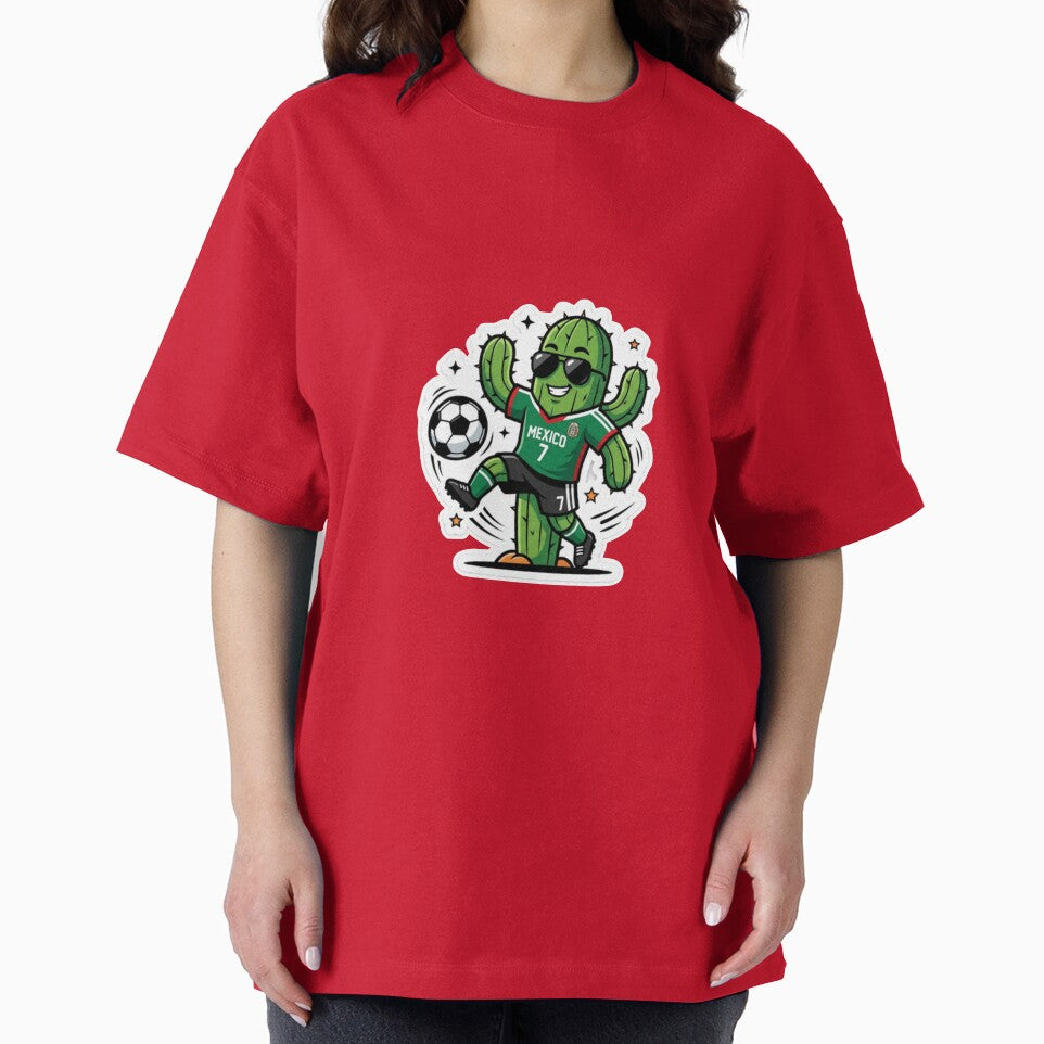 Cool Mexican Cactus Soccer Sticker - World Cup 2026 Fan Art by abdollahmh2021