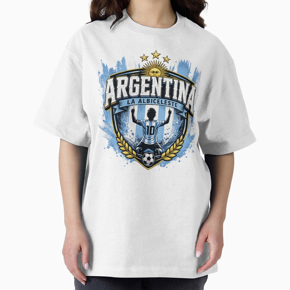 Argentina La Albiceleste Football Fan Design by EMYWAMZGLOBAL