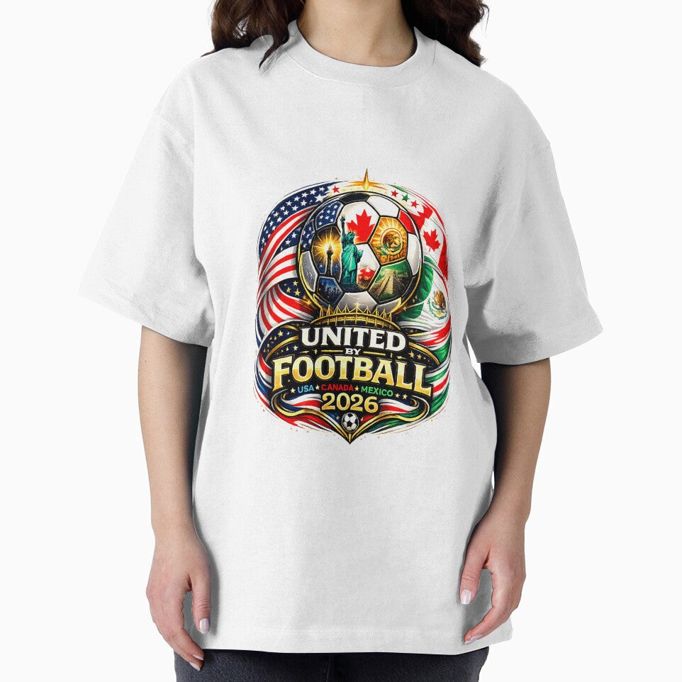 United By Football 2026 USA Canada Mexico by Puraenergia Stickers