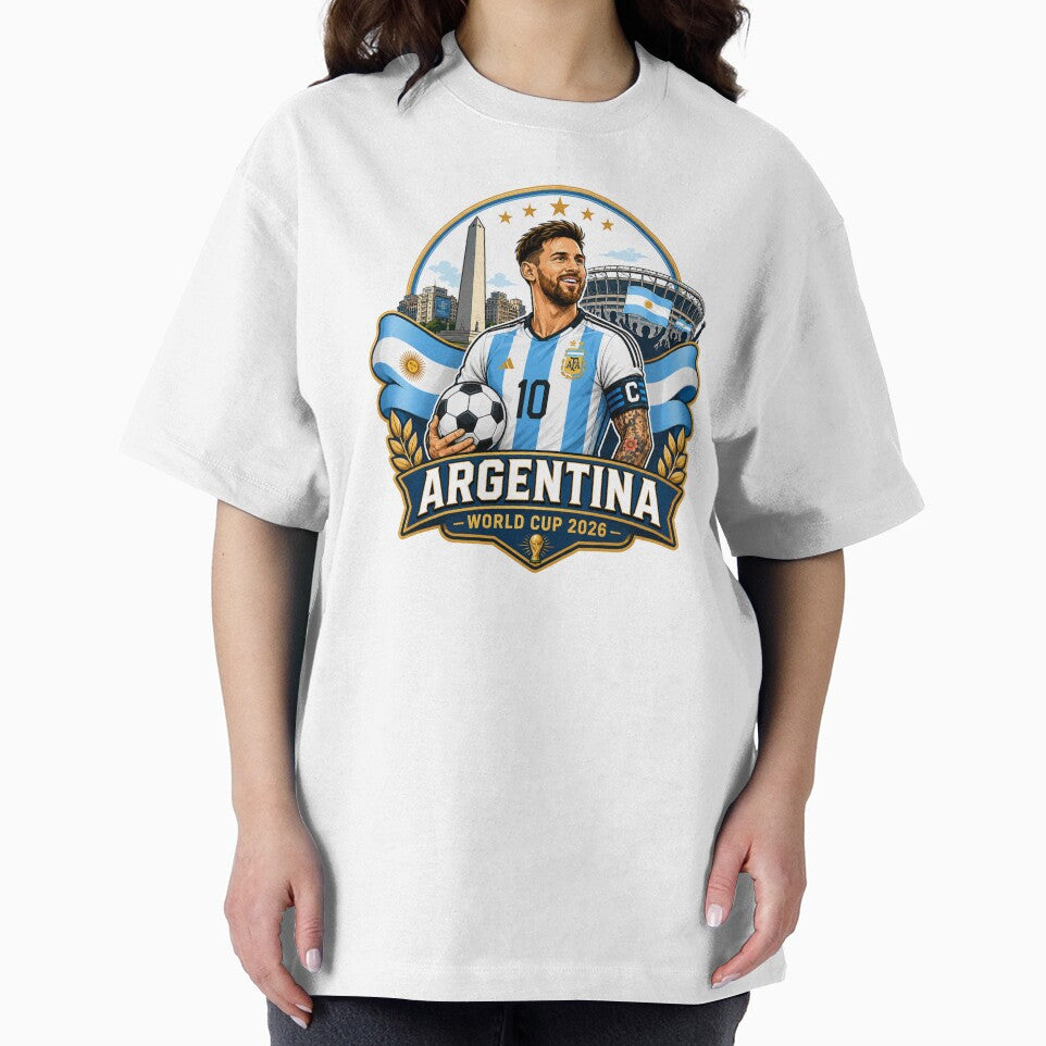 Argentine Number 10 Football Crest by Retro Arabica