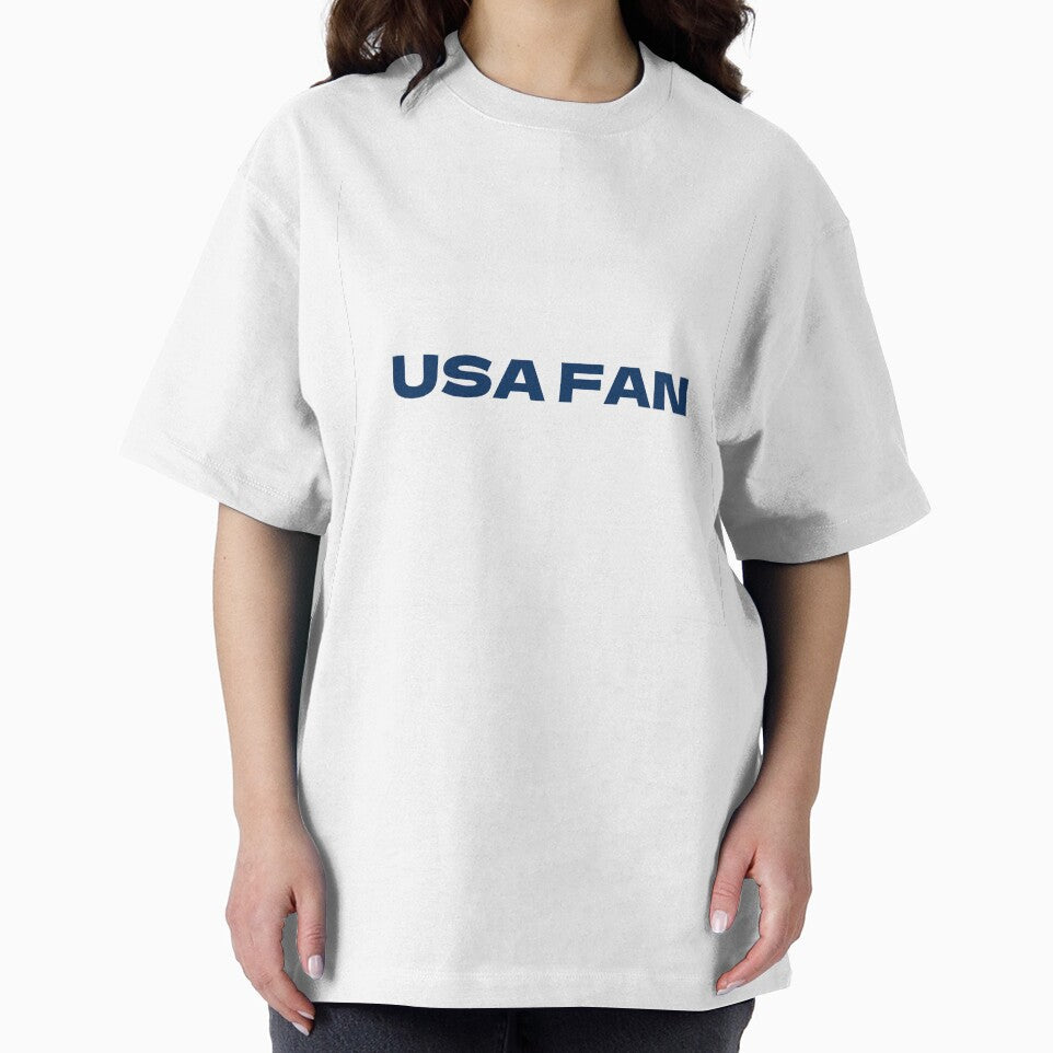 USA FAN T-Shirt – Bold American Flag Match Day Tee | Uncle Jichuan by Uncle-Jichuan