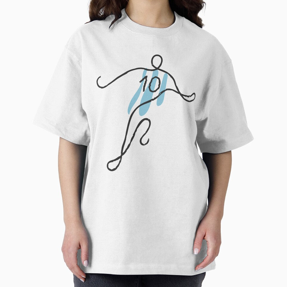 Argentina Number 10 Victory Celebration Design by missbobbit