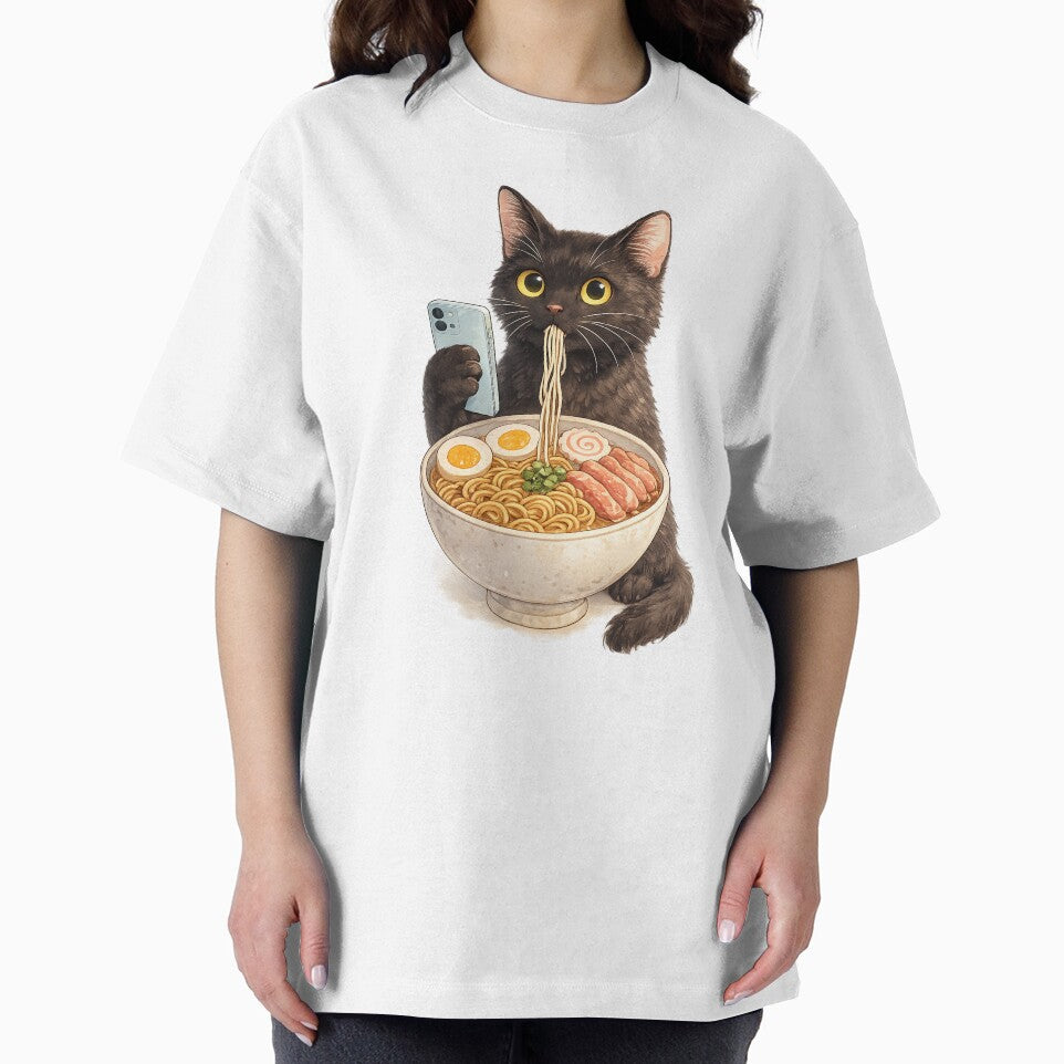 Funny Ramen Cat Phone Lover by afr-saad