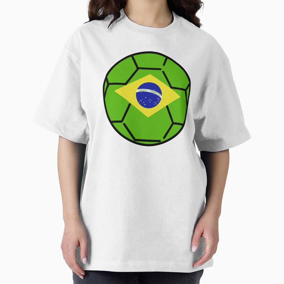 Brazil Flag Soccer Ball Illustration by lovekltart