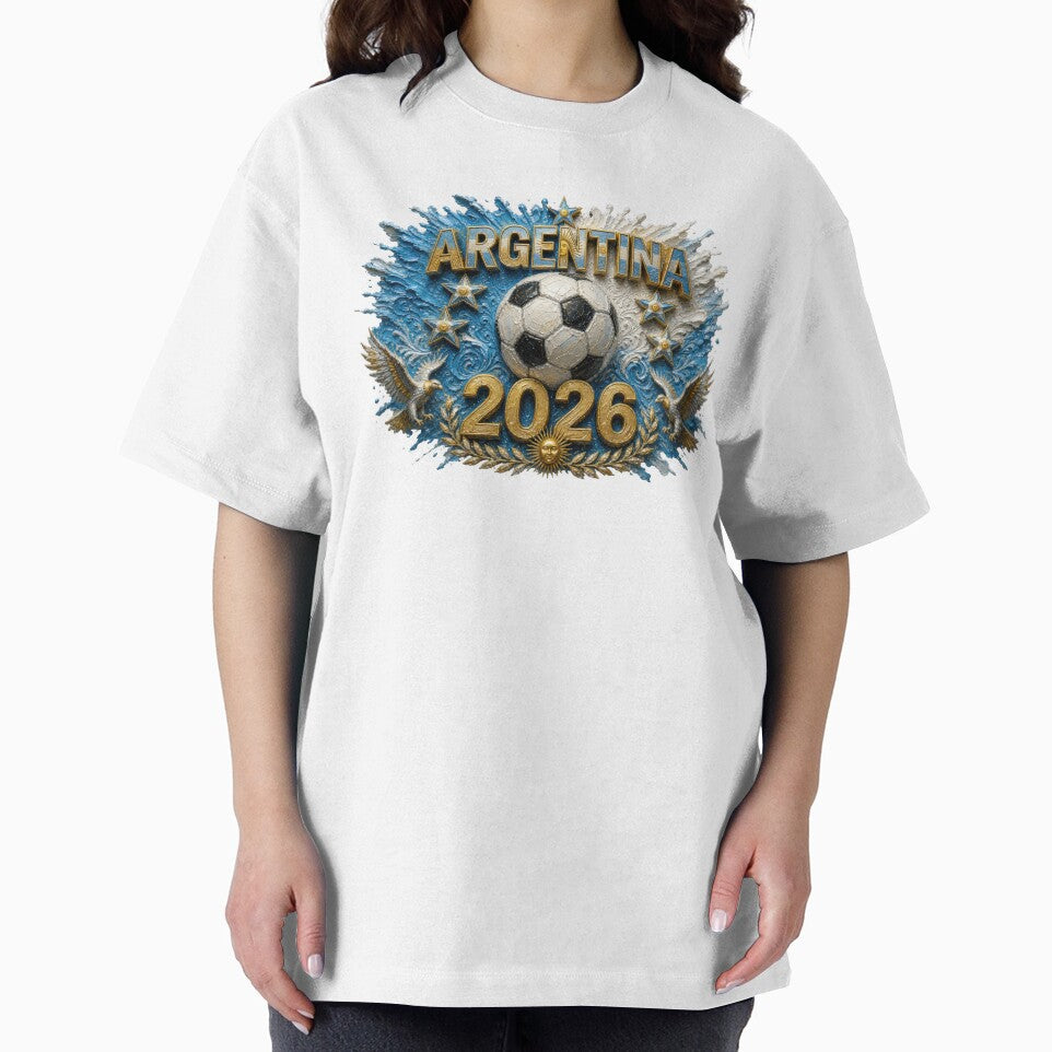 Argentina Soccer Typography Art | 2026 Tournament by BrickByDream