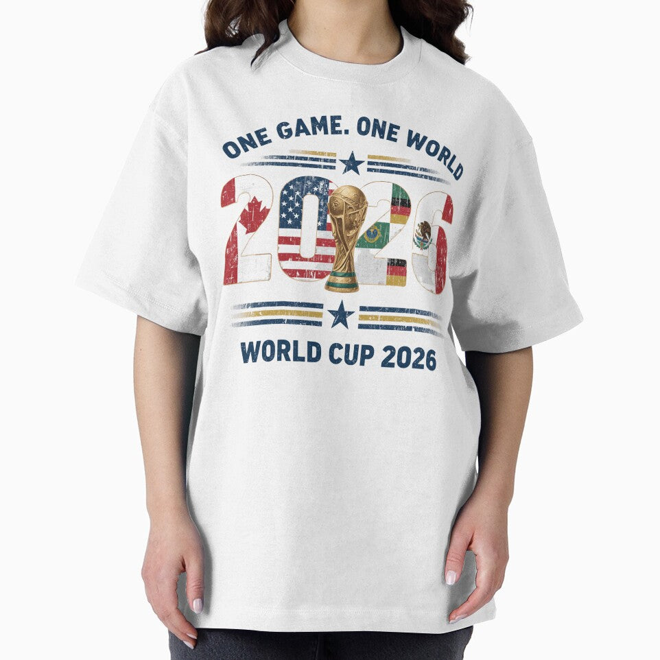 International Soccer Tournament 2026 Vintage Hoodie by aminomen