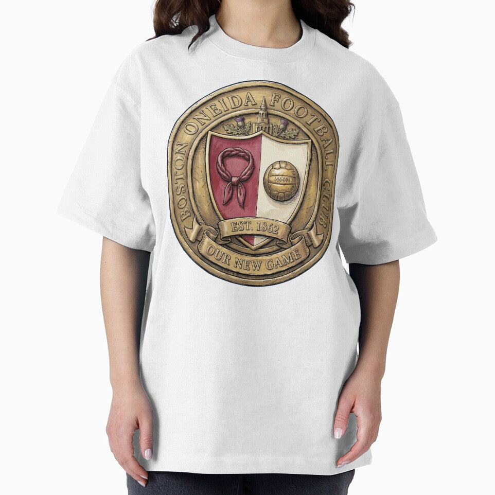 Oneida Football Club Boston 1862 Vintage Crest by AMSPHY