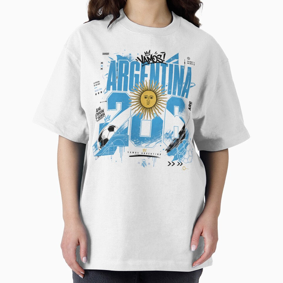 Argentina 2026 Football World Cup Champions Dream | Albiceleste Fan Shirt by rushaib