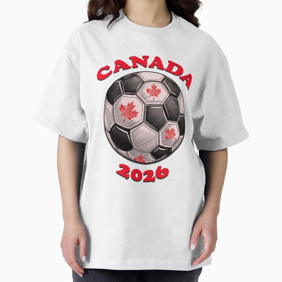 Canada 2026 Soccer Ball by Flower Magic