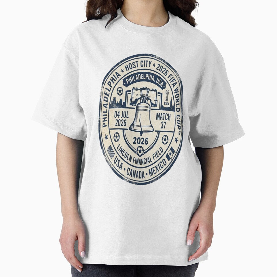 Philadelphia 2026 Host Vintage Stamp Soccer Tee Collection by CVelli382