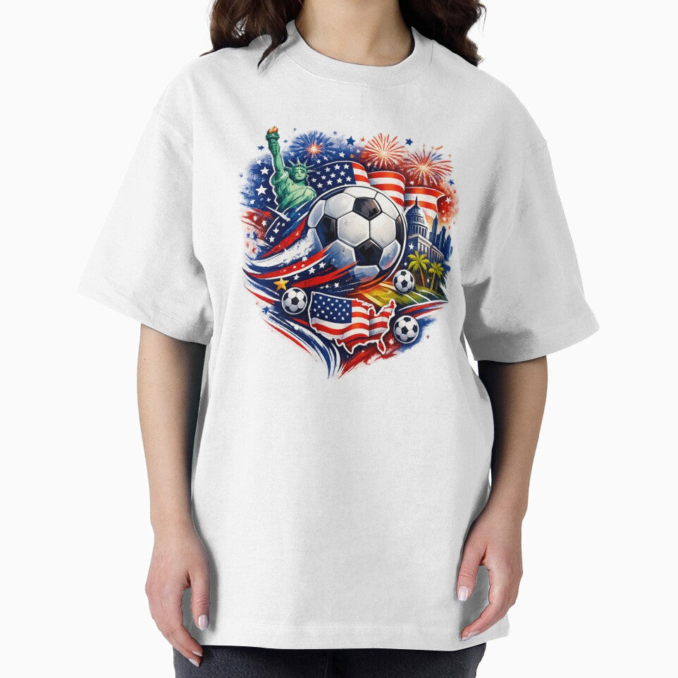 USA Soccer Festival 2026 – Patriotic Football Fan Design by Tender Flower Clothing