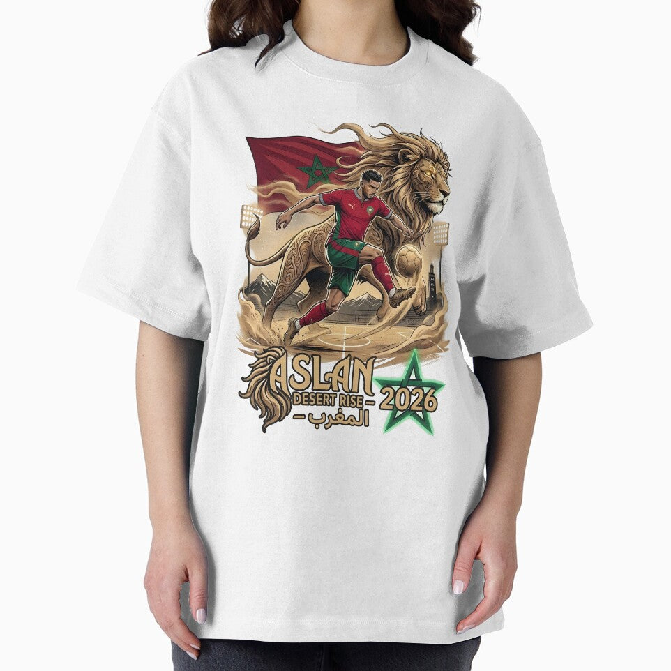 Aslan Desert Rise Morocco World Cup 2026 by VoidAnimeStudio