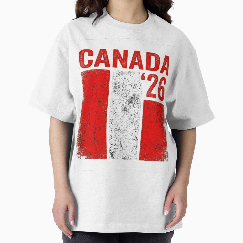 Canada 2026 Soccer Vintage Flag Football Fan by _ZENTAY_