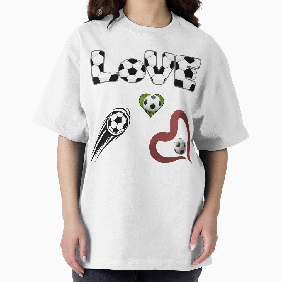 Love Soccer Football Heart Graphic sticker Pack for Players and football soccer fan by Art IN Pack
