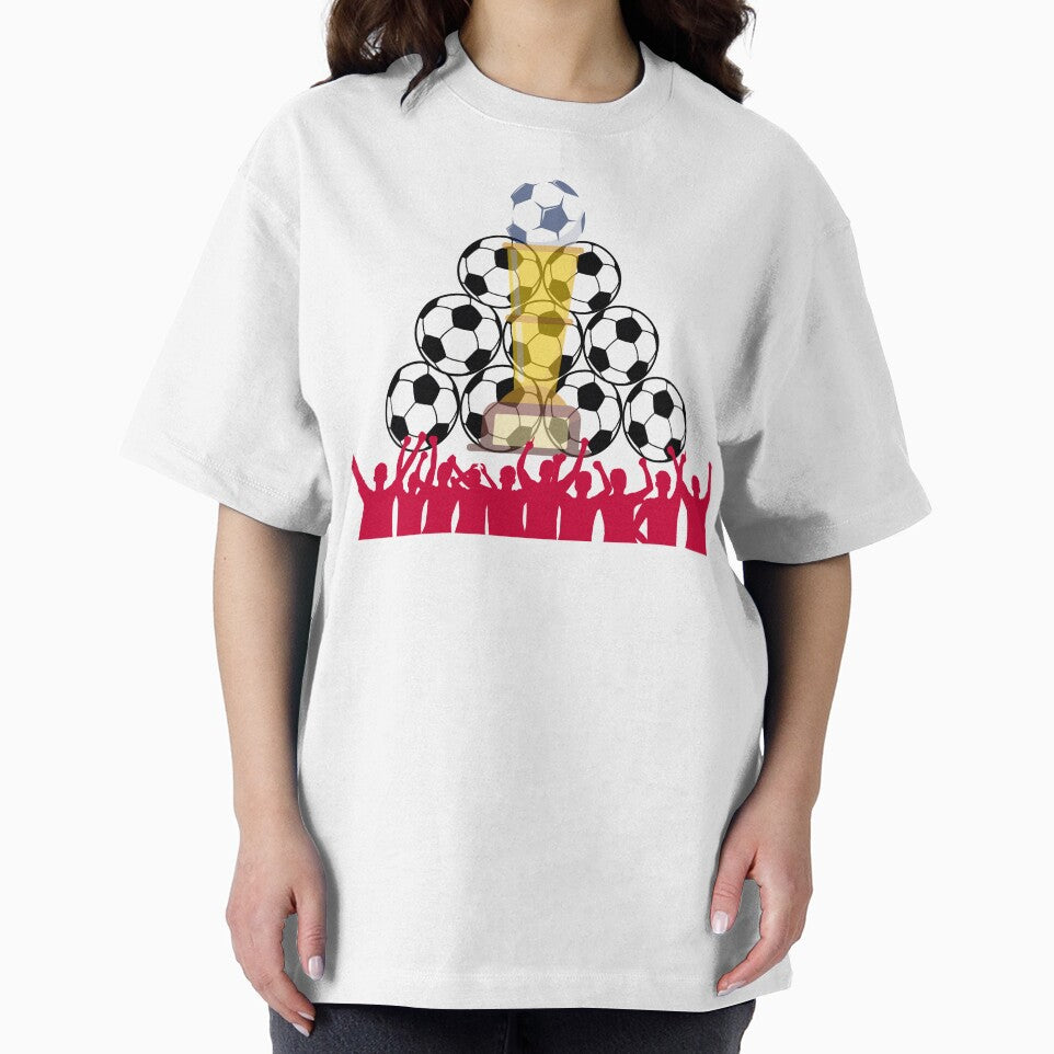 Soccer Champions Trophy - Football Victory Celebration Design by Palette _Vibes