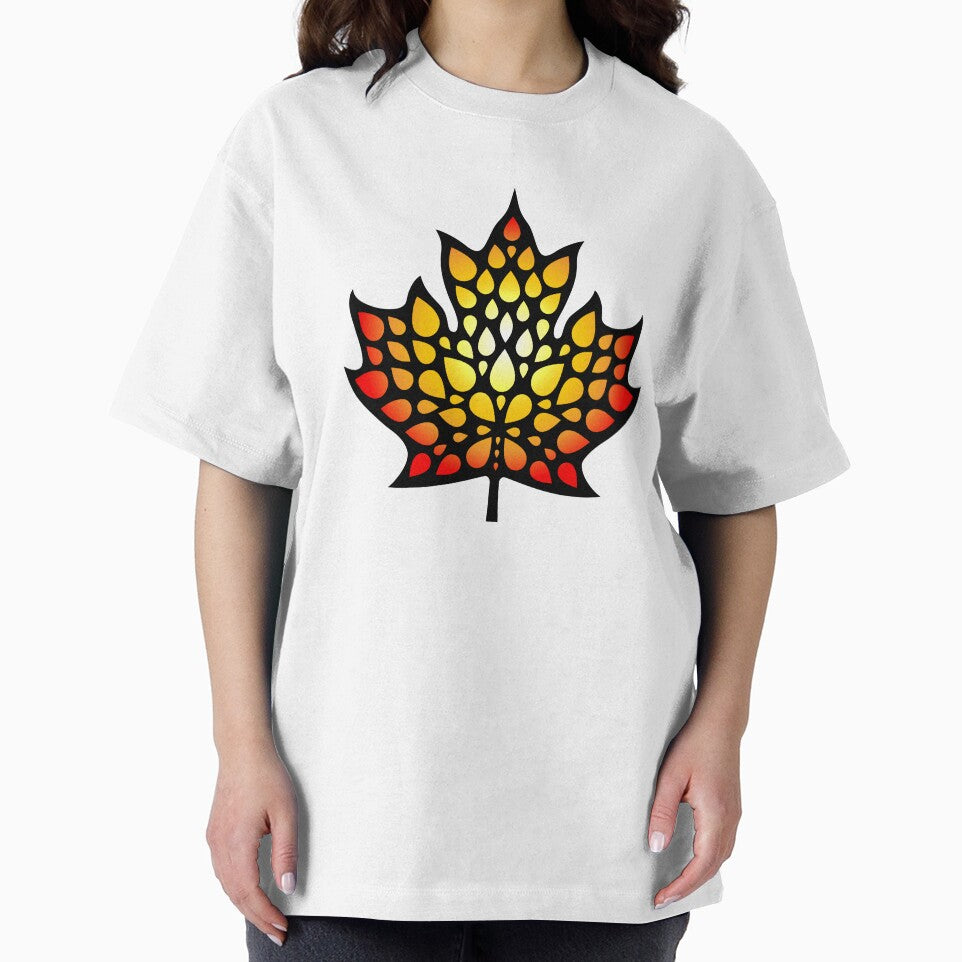 GLOWING PRIDE MAPLE LEAF ICON by Great Canadian Collective